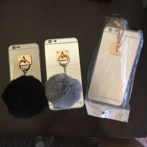 IPhone 6s and 6 plus Pom pom cases